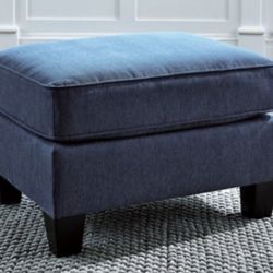 Large Plush Ottoman 