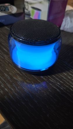 Mini Portable Bluetooth Speaker with LED Light