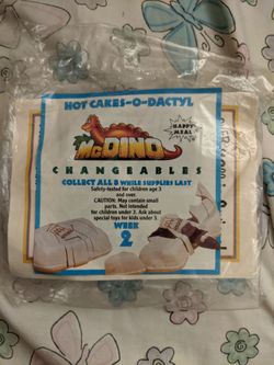Vintage classic McDonald's McDino toy
