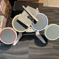 RockBand Harmonix Wii Drum Set With Sensor Bar