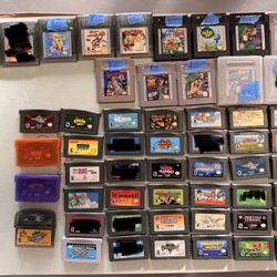 Nintendo Game Boy/ Game Boy Advance Games 
