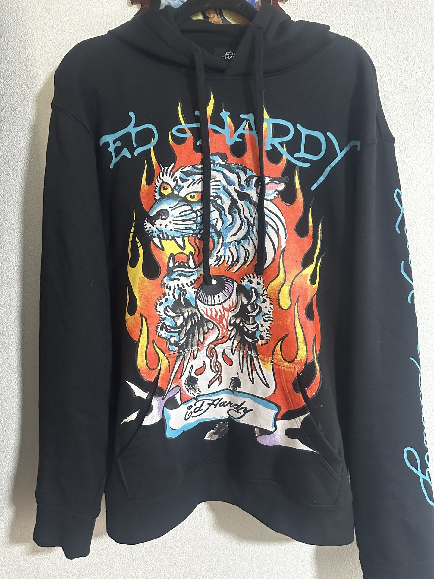 Medium Ed Hardy Tiger Hoodie