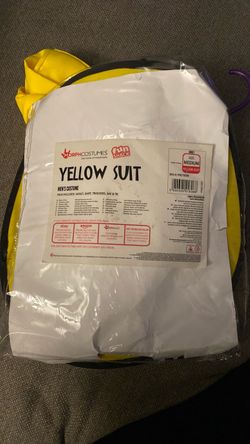Yellow suit costume
