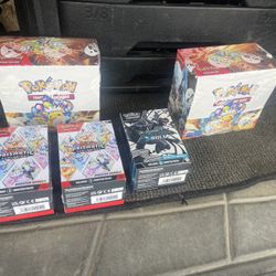 Surging Sparks booster Box / Prismatic Booster bundle/Black bolt bundle 