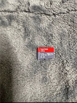 1.5TB Sandisk Micro SD Card for Nintendo Switch/Android/Drones