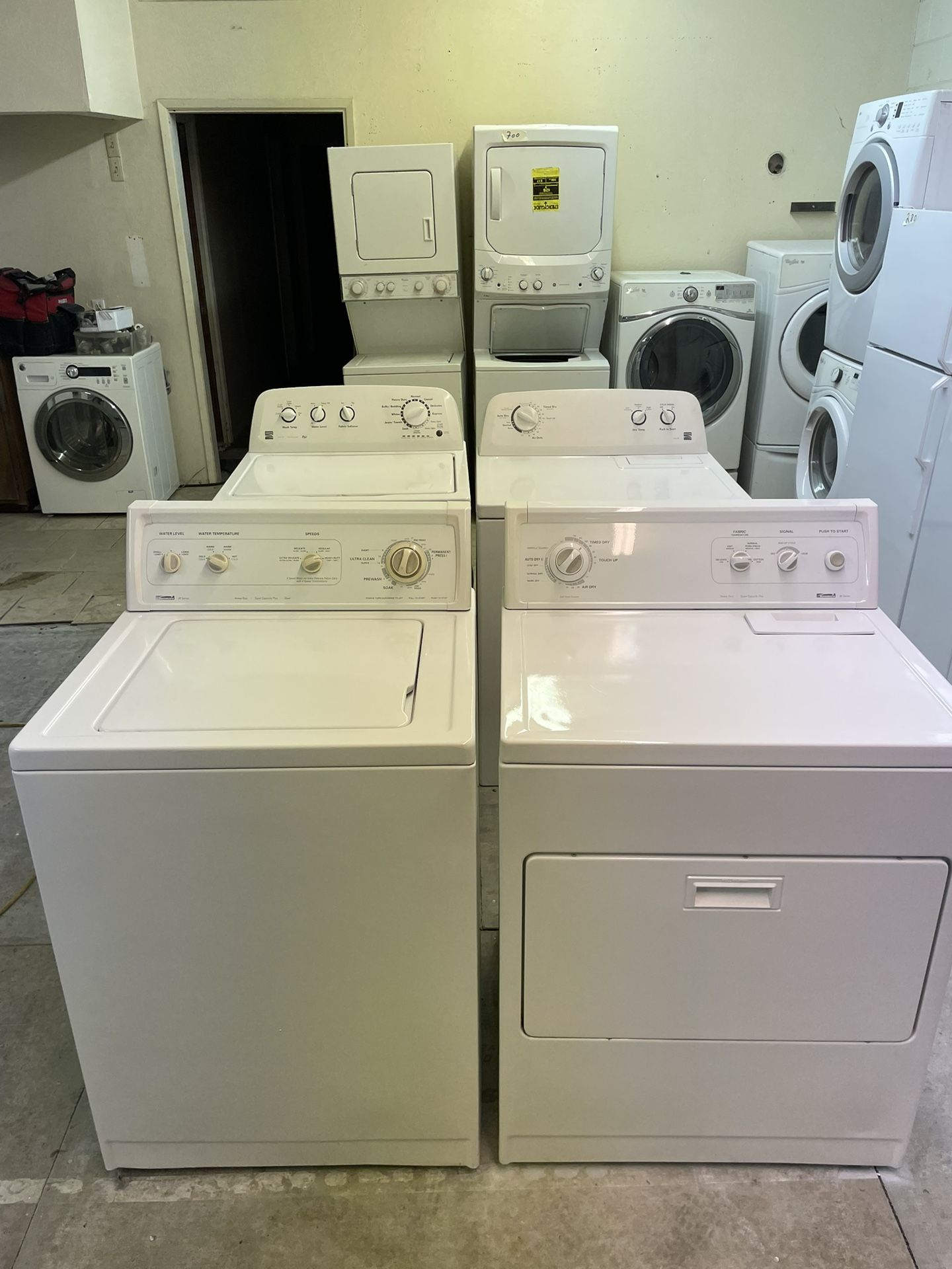 Lavadora Y secadora Kenmore Serie 80