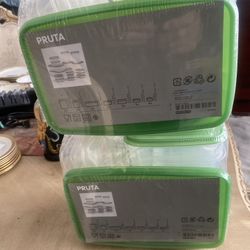 Tupperware Food Container 2 Brand New Sets $15 IKEA