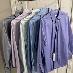 5 Calvin Klein Dress Shirts