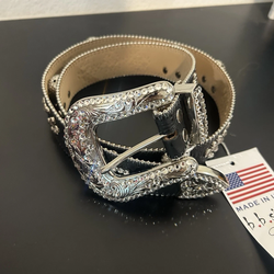 bb simon belt Agatha Skull Bling Size 36