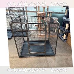 Firm Metal Dog Crates - Stable and Secure foreign gas