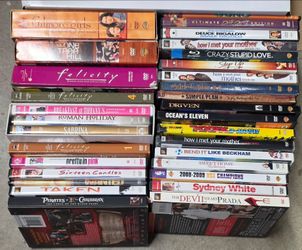 DVD movies and series