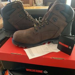 New, Never Worn Wolverine Work Boots