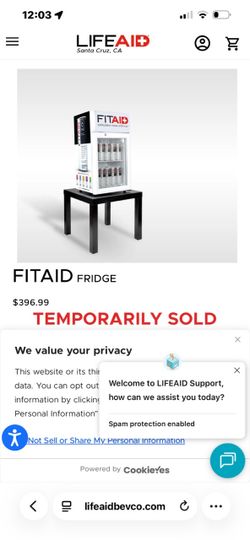 Mini fridge