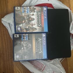 PS4 Slim With Assassins Syndicate Good And Limited Edition 