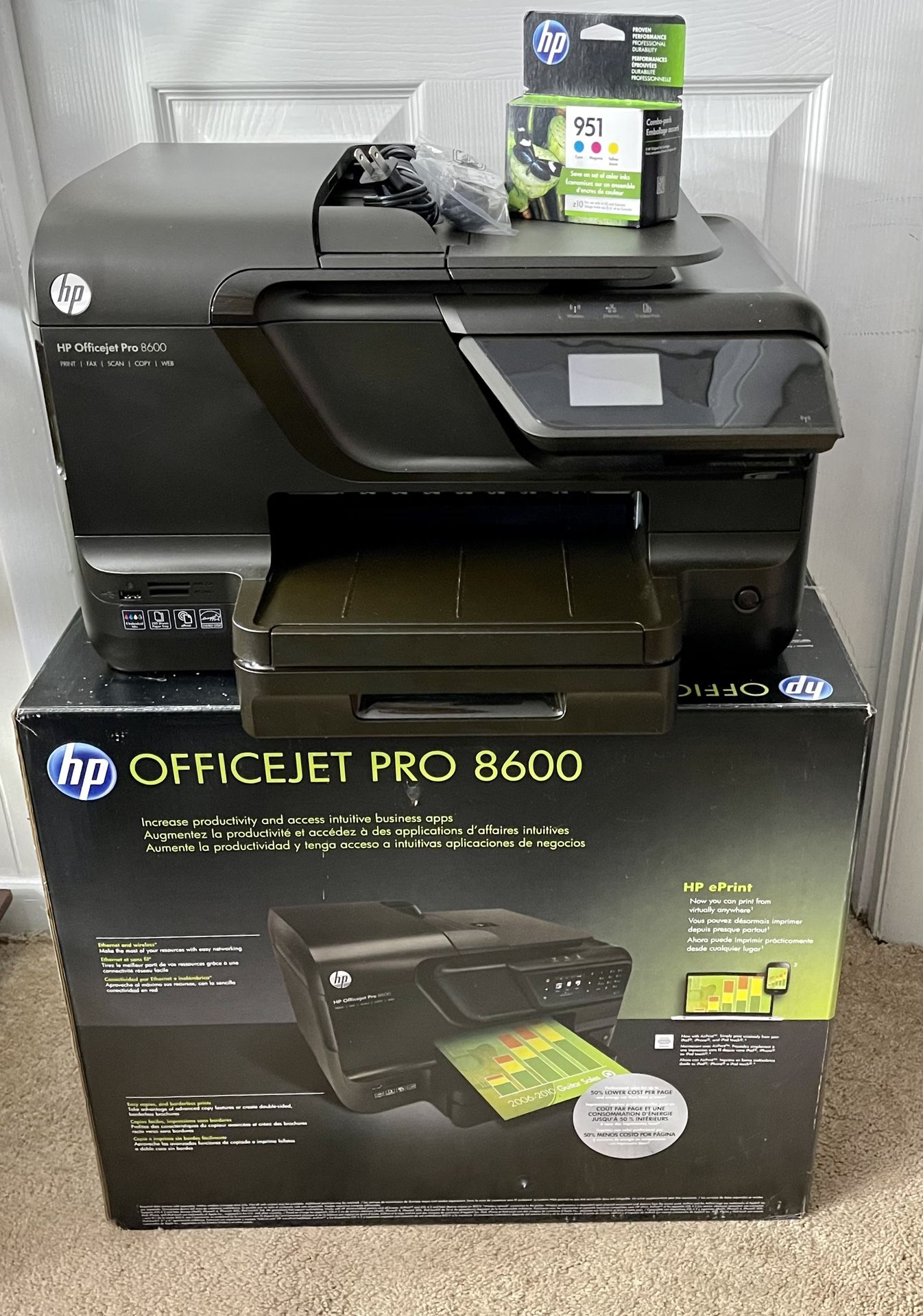 HP Officejet Pro 8600 All-in-One Wireless Printer