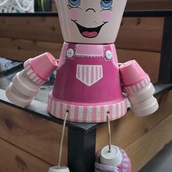 Cute Planter Pot Pink Decorative Character Garden Planter