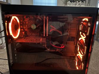 Orange LED Light Gaming PC (HDMI Included)