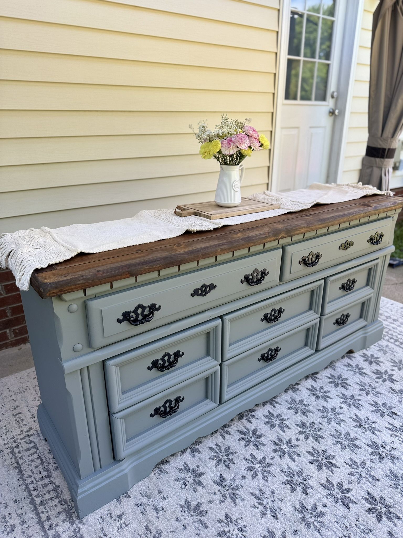 Beautiful Refinished Wood Dresser