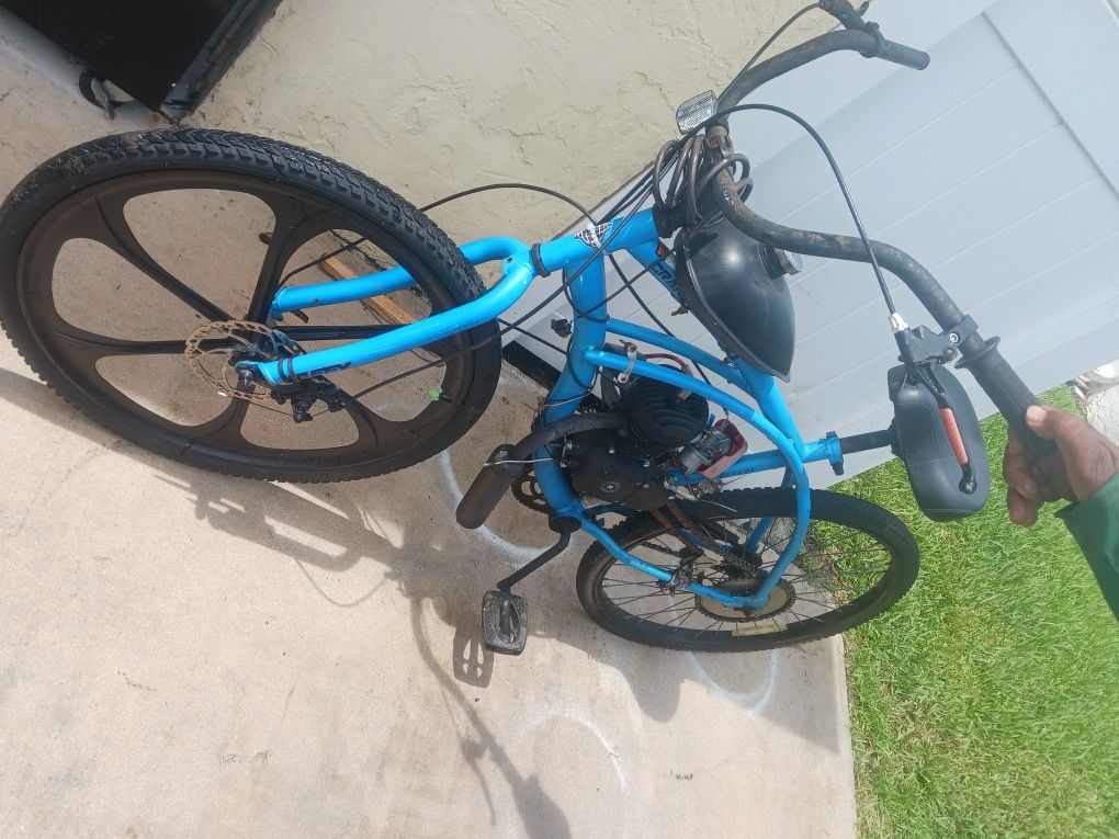 Cranbrook Gas Motorized Bike Runs Great Just Need Throttle 50 Firm
