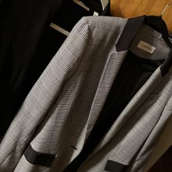 cardigan & work blazer