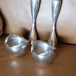 VINTAGE NAMBE CANDLE HOLDERS