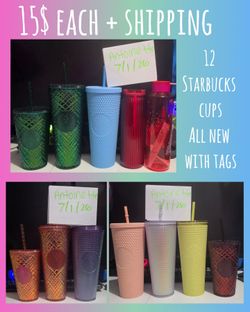 New Starbucks tumblers
