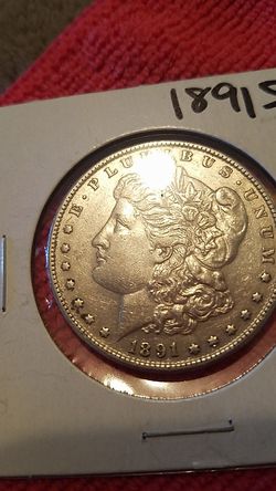 1891s Morgan Silver Dollar