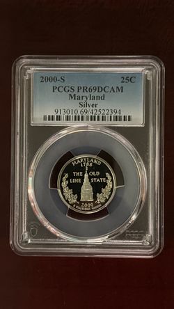 Silver State Quarter Maryland