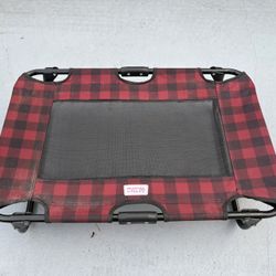 elevated dog bed