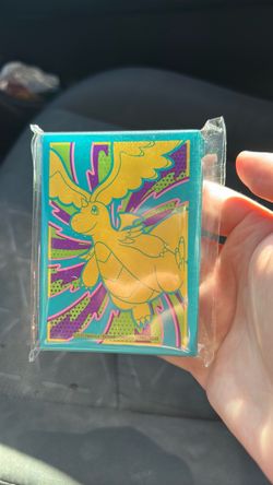 Pokémon mega evolution ascended heroes mega dragonite card sleeves (65 count)