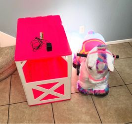 Willow the Unicorn- Stable Buddies 6V Dynacraft Battery Powered Ride-on, 1.5-3 Years