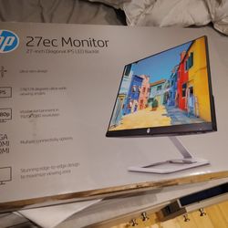 HP Pavilion X3W26AA 27 inch Widescreen IPS LCD Monitor