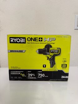 Brand New RYOBI ONE+ HP 18V Brushless Hammer Drill (Tool Only)