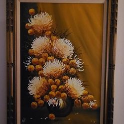 "Gold mums" by Albert T. Purvis