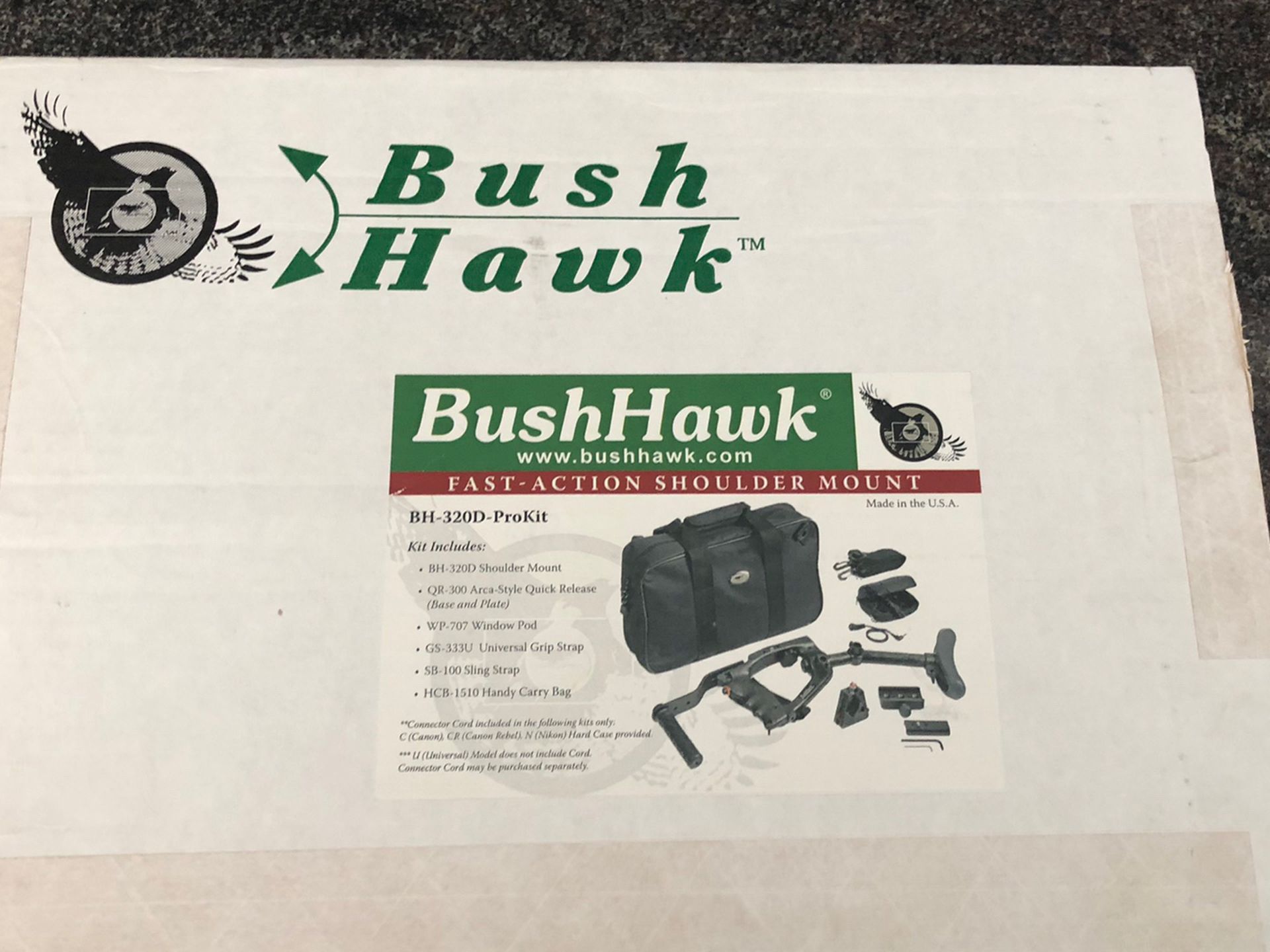 BushHawk BH-320-D-ProKit Fast Action Camera Mount