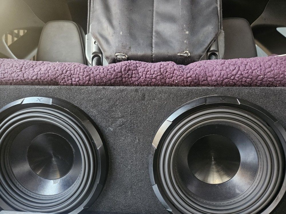 210" Alpine Type X 900 Rms Each 2800 Max