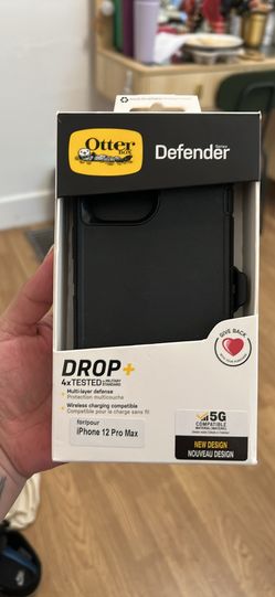 OtterBox Defender Series case for the iPhone 12 Pro Max in black