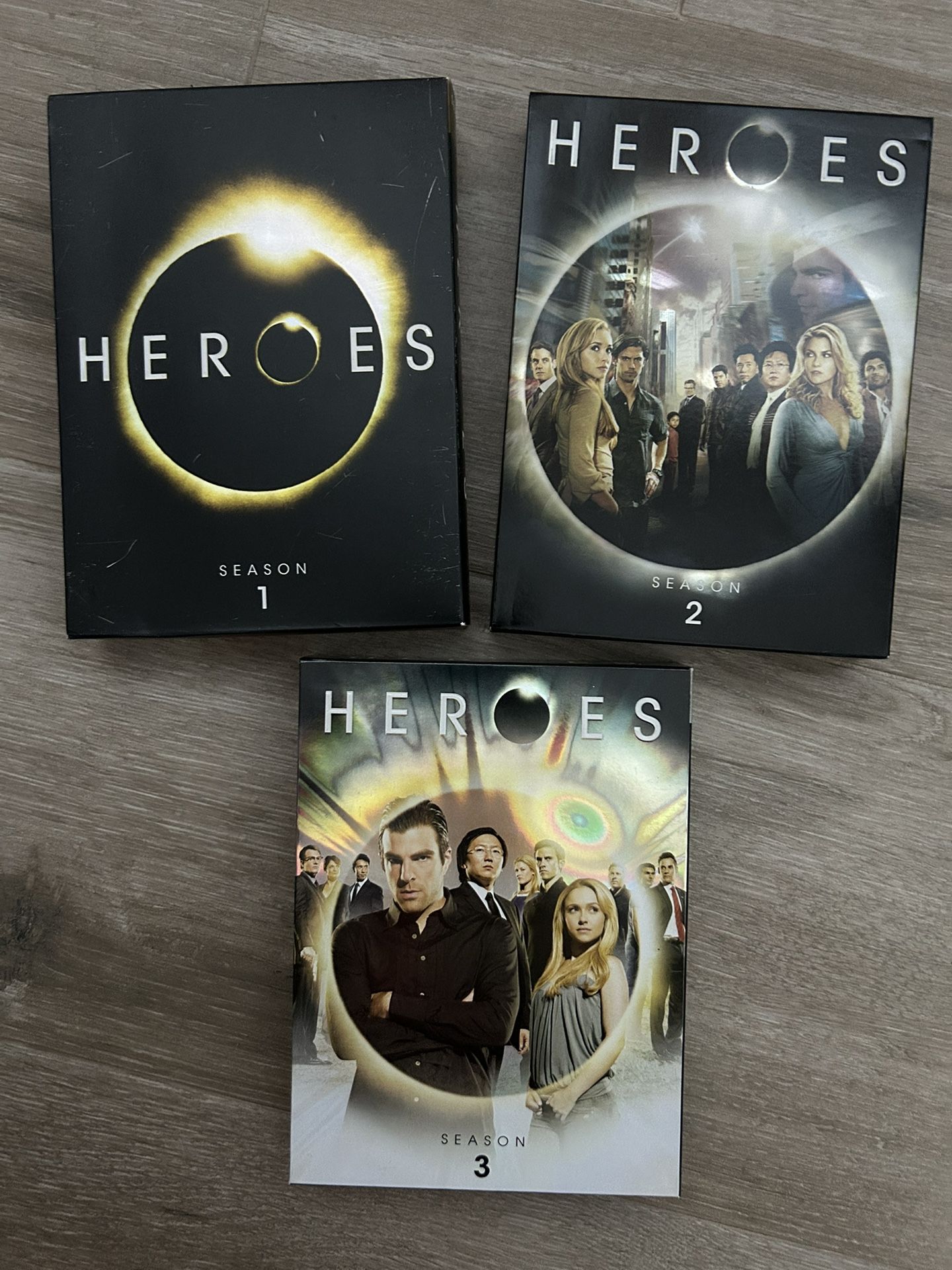 Heroes TV Show DVD Season 1-3 DVDs 1 2 3