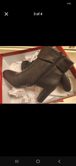 Winter black boots