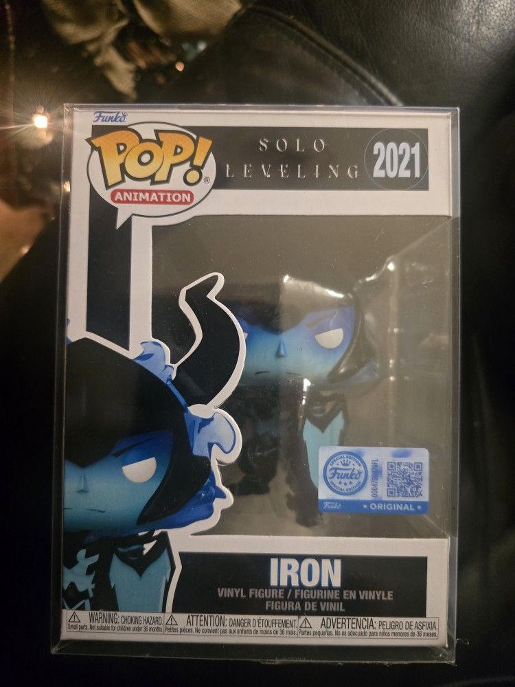 Brand New Iron Solo Leveling 2021 Funko Pop