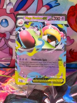 Mega Slowbro EX Double Rare Card 031/084, Mega Evolution Pitch Black