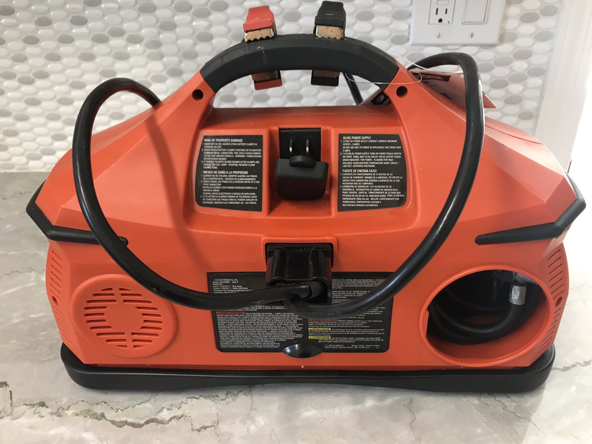 Black Decker Electromate 400 Rechargeable Power Station