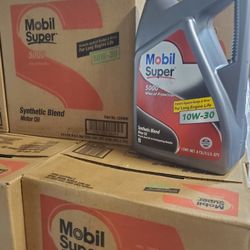 Special Price Motor Oil Mobil 10w30 Case 3GAL 5QT 