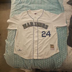 Mariners 24 Ken Griffey Jr 1989 Jersey