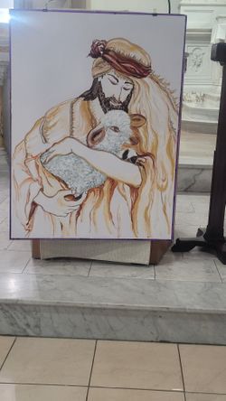 My Pastor And Sheep Painting Made By requests 