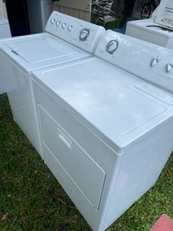 Whirlpool set washer and dryer 3 months warranty