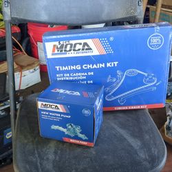 ETCK2200 Timing Chain Kit & Water pump Ewp0070
99-06 Suzuki Grand Vitara and Chevy 2.5L and 2.7L engines. 