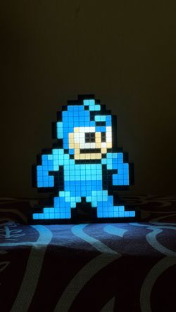Mega Man Capcom Pixel Pals light-up figure by PDP (batteries not included)