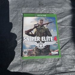 Xbox One Sniper Elite 4 