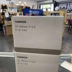 Tamron 35-100 F/2.8 Sony E New Release